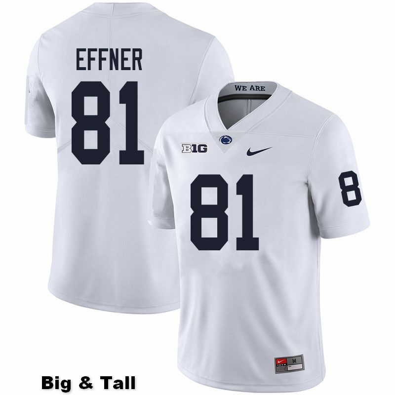 NCAA Nike Men's Penn State Nittany Lions Cam Sullivan-Brown #81 College Football Authentic Big & Tall White Stitched Jersey MTN4698WB